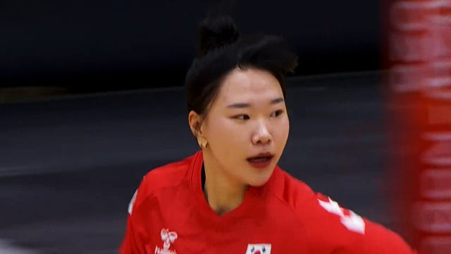 '스코어 16:4' 4배나 많은 득점을 넣는 대한민국