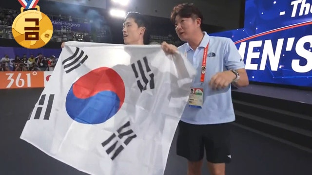 '역사적인 순간!' 이준석, 테크볼 첫 금메달 획득!