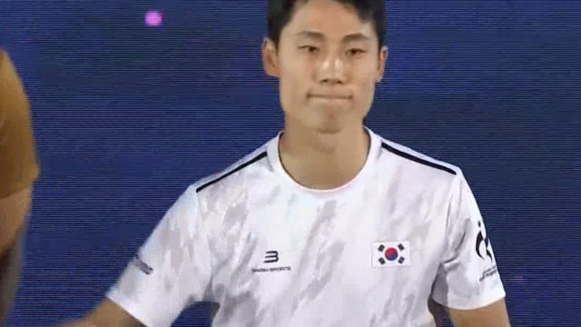 '아시안게임 최초의 금메달 도전!' 테크볼 결승에 나서는 이준석