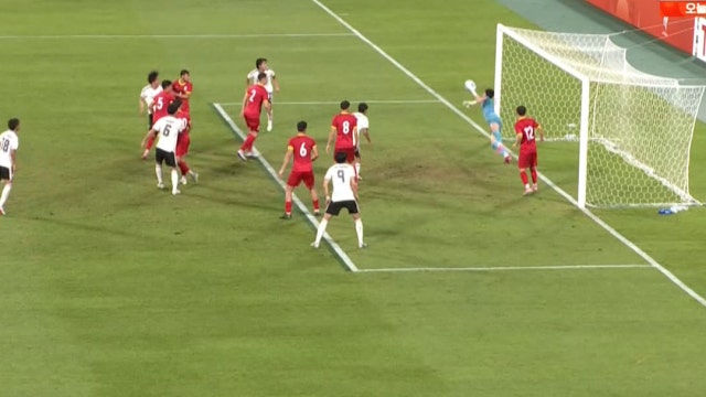 '더 이상의 실점은 없다' 키르기스스탄의 세이브!