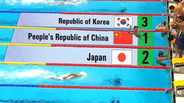 '남자 계영 4x200m' 소중한 동메달을 따낸 대한민국!
