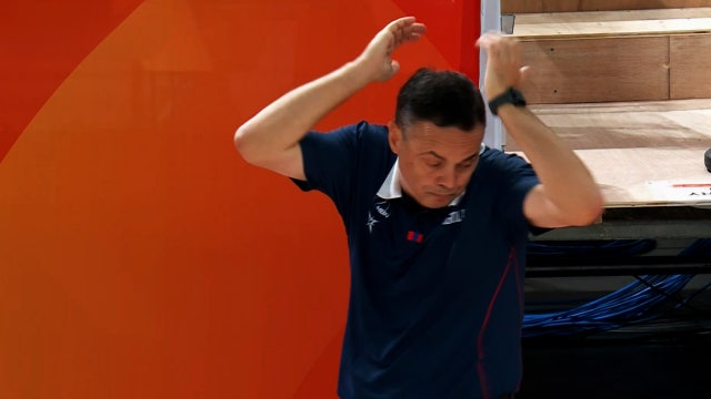 몽골 감독의 울화통을 터트리는 이소희의 3점!