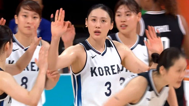 강이슬의 3쿼터 버저비터 마무리!