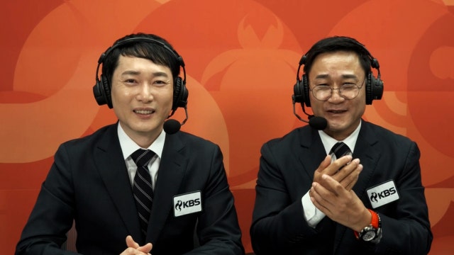 해설 위원으로 딸의 금메달 경기를 바라보는 아버지 여홍철