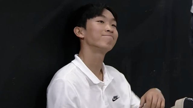 '아쉽다!' 마지막 시기에서 실수를 하고 마는 김동혁