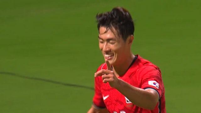추석 선물 세트 같은 대한민국의 4번째 득점!
