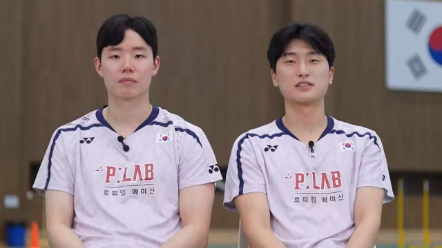 '7년 만에 다시 뭉친 황금 콤비' 배드민턴 서승재-김원호