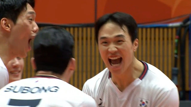 임동혁의 역전 서브에이스!