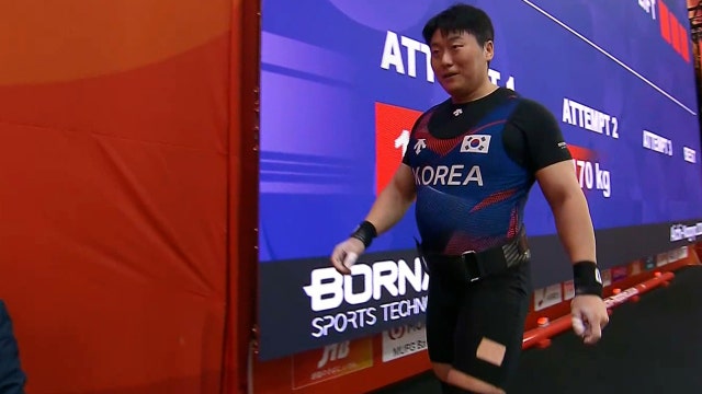 '남은 기회는 1번' 인상 2차 시기에서도 170kg에 실패하는 원종범