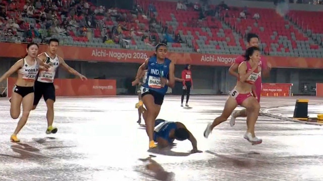 '미끄러진 인도 주자 때문에' 대한민국, 혼성 계주 4x100m 예선 탈락