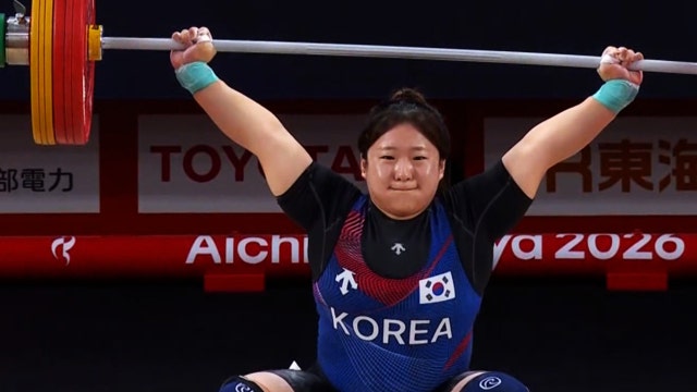 '이게 전희수!' 인상에서 최종 107kg을 성공하는 전희수!
