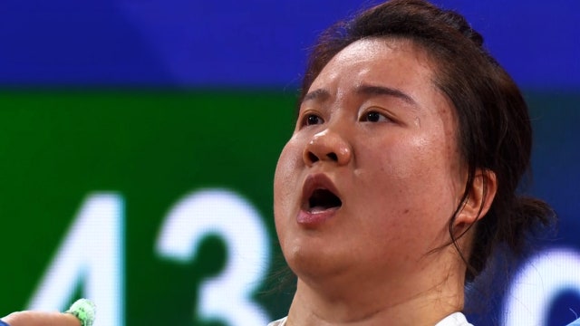 '무서운 중국의 벽' 2차 시기 만에 금메달을 확정하는 우옌