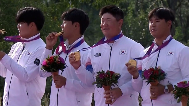 '목표는 2연패' 금빛으로 물들었던 항저우