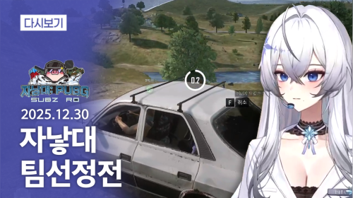 뉴비파티 [자낳대: PUBG SUBZERO]  [25.12.30]