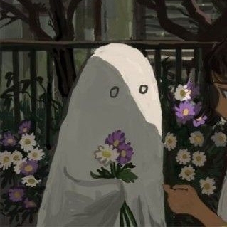 꽃을 든 유령