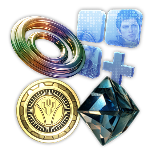 계승자 슬롯(+1) 1개, 결정화 촉매 2개, 골드 500만개, 카이퍼 조각 50만개