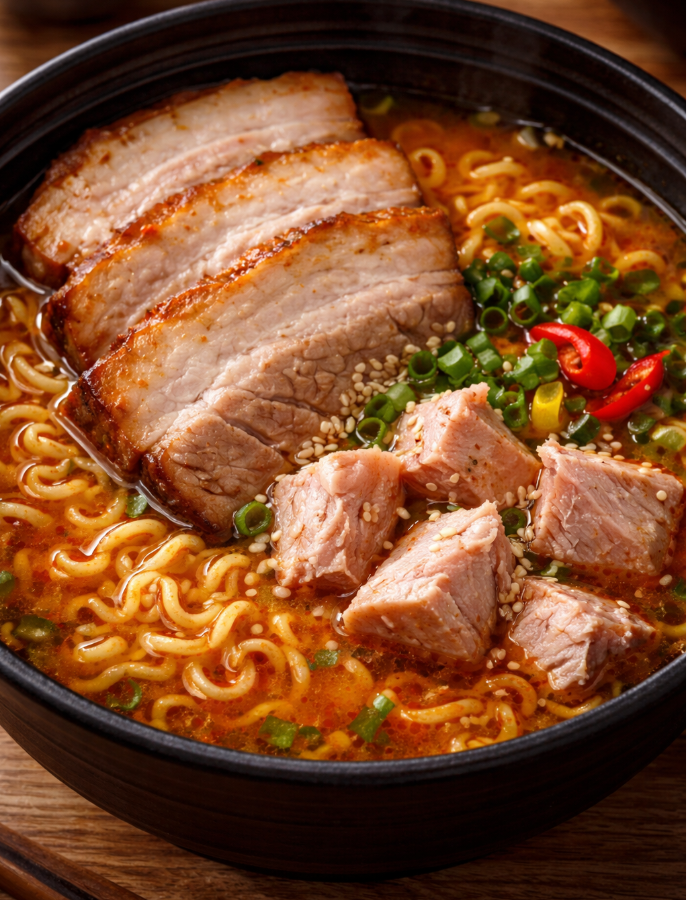 참떡빵수육라멘