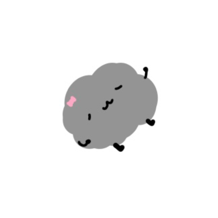 데굴데굴 먼지