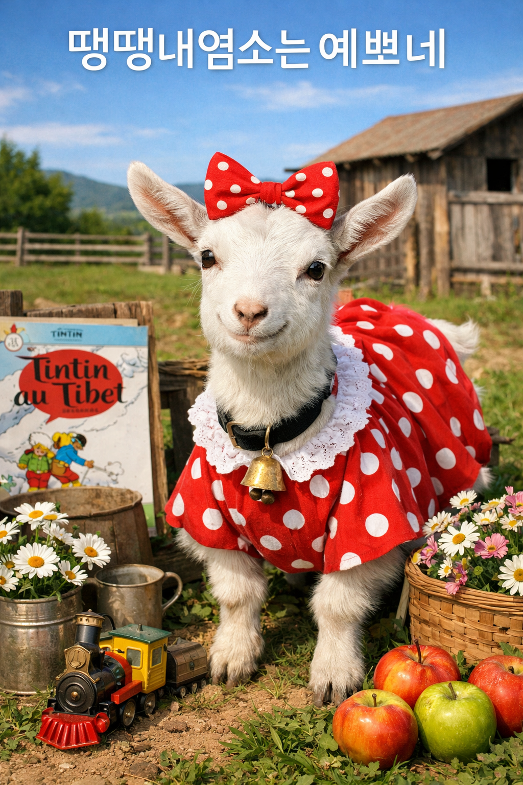 땡땡내염소는예쁘네