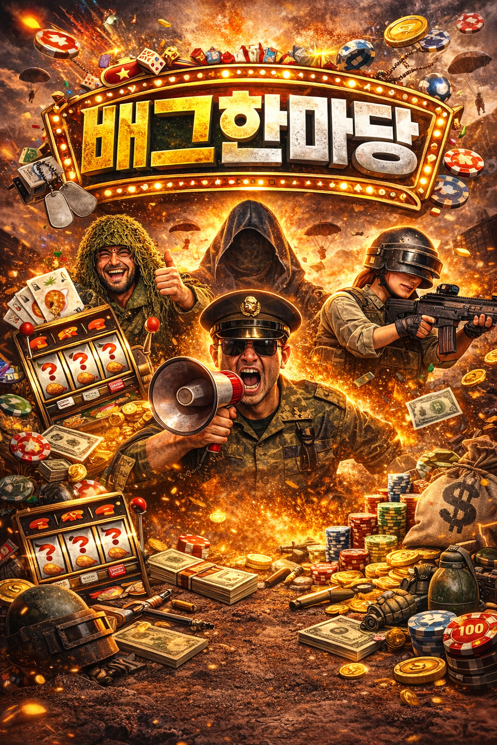 "배그한마당 : 이기기 위한 극한의 심리전" 참가자 모집