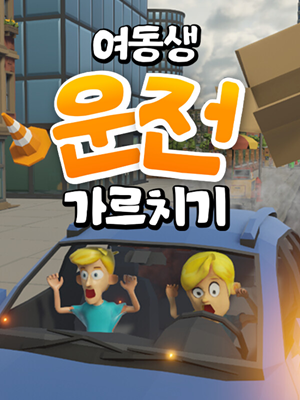 여동생 운전 가르치기