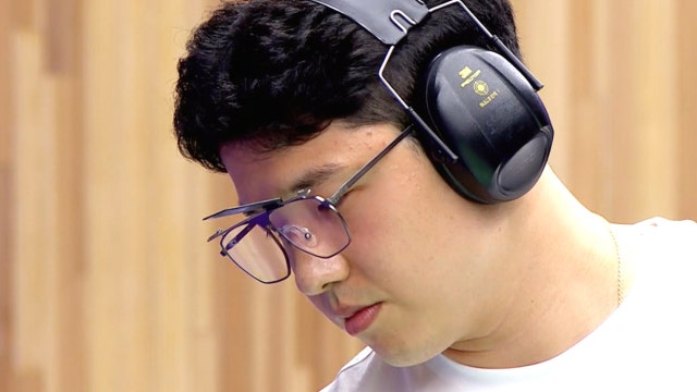 '현재 4위!' 침착하게 사격을 이어가는 윤서영