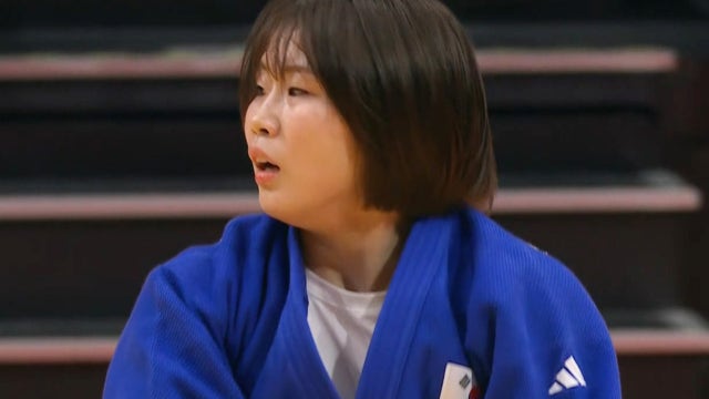 '위협적인 공격으로 인한 반칙패' 허미미 결승 진출!