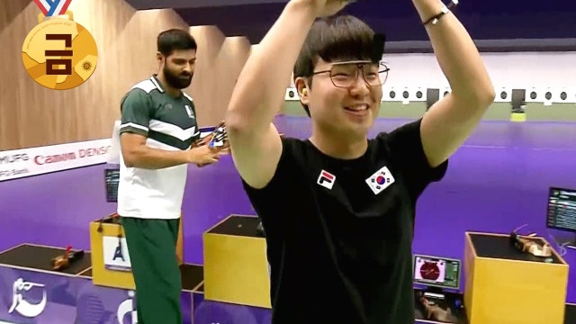 '마지막까지 퍼펙트!' 이건혁 완벽하게 금메달 획득!