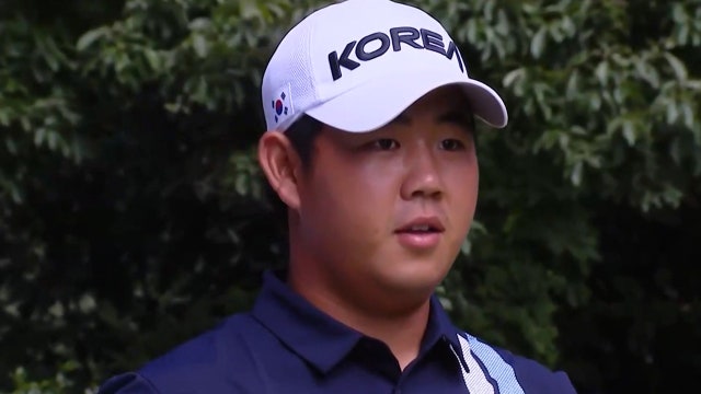 '완벽한 이글!' 다시 보는 김주형의 13번 홀