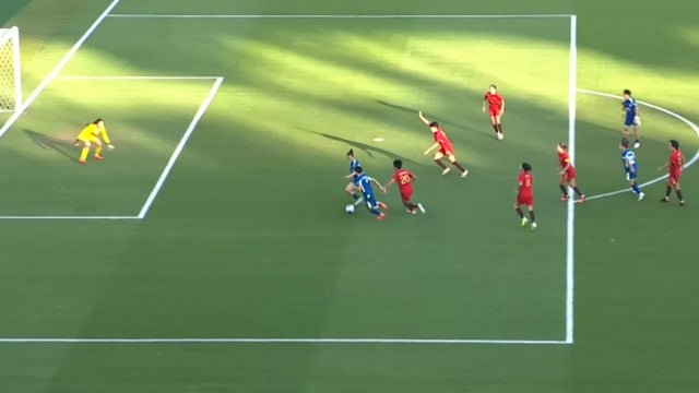 '아쉽게 막혔다!' 좋은 전개를 보여준 대한민국