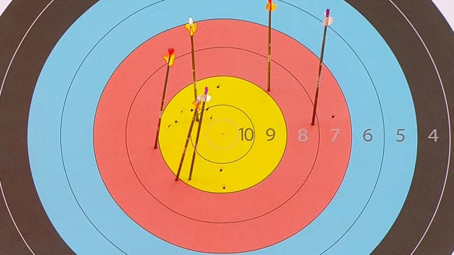 3세트 후반, 연속 8점을 기록하는 대한민국