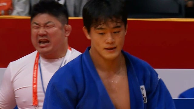 '대한민국 첫 승!' 상대 중심 무너뜨리며 김종훈 승리!