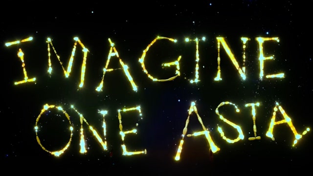 'IMAGINE ONE ASIA' 불이 꺼진 성화